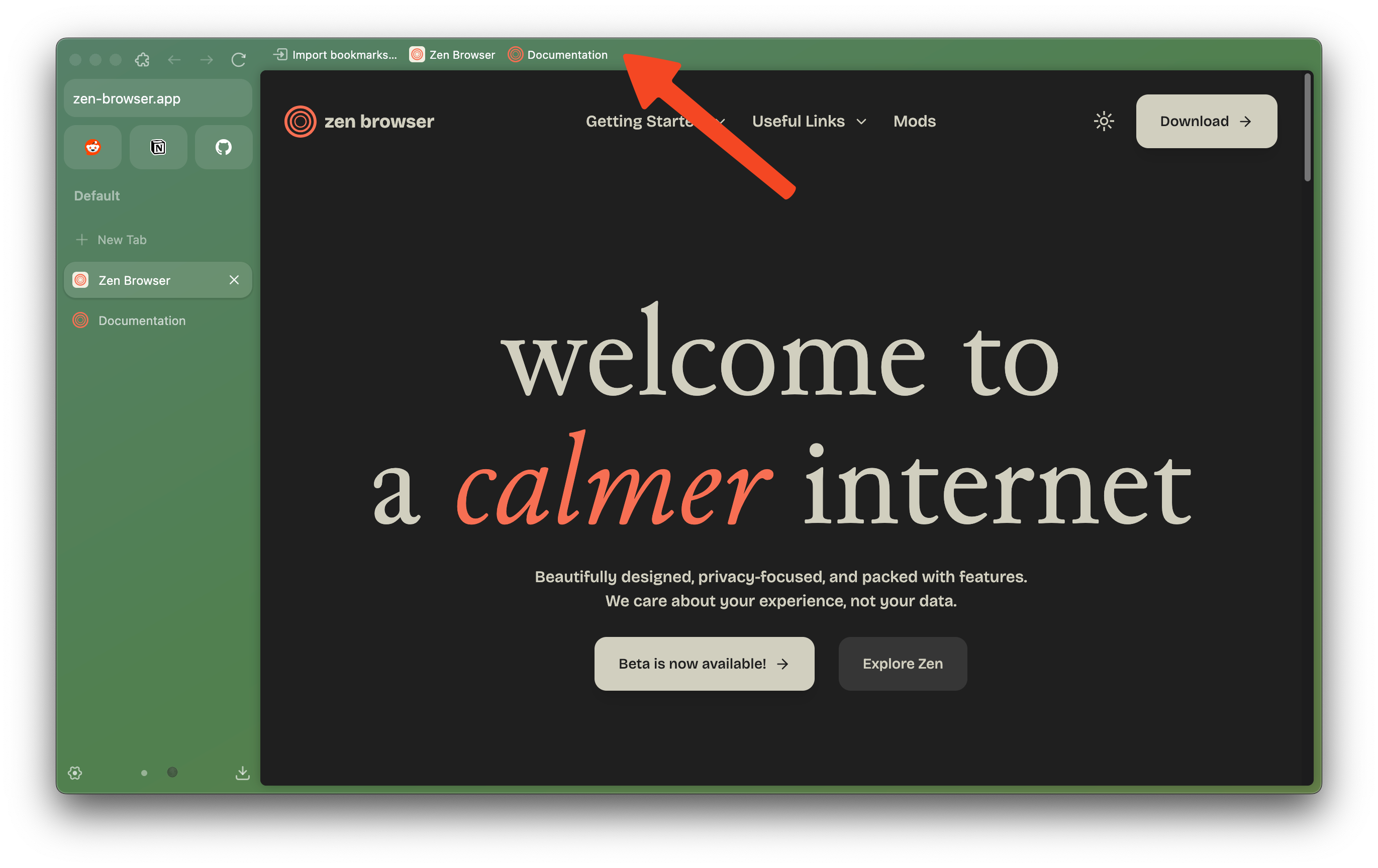 Bookmarks Toolbar
